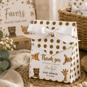 Ballotins Fou Furieux Baby Shower Safari Mixte