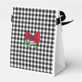 Ballotins Fournitures Buffalo Plaid Merry Christmas Party (Arrière)