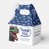 Ballotins Fournitures de fête de Dinosaures BLEUS (Verso)