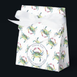 Ballotins Fournitures de partie de crabe<br><div class="desc">Ajoutez un flair côtier amusant à votre ébullition de fruits de mer, à votre fête de crabe de campagne basse ou à votre réunion d'été avec ces boîtes de faveurs personnalisées de la fête de crabe. Avec l'aquarelle originale d'un crabe bleu de Victoria Grigaliunas de Do Tell A Belle, ces...</div>