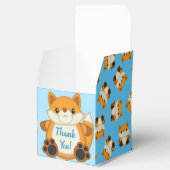 Ballotins Fox Baby shower bleu (Ouvert)