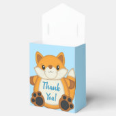 Ballotins Fox Baby shower bleu (Ouvert)