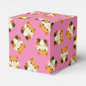 Ballotins Fox Baby shower rose (Arrière)