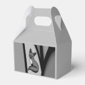 Ballotins Fox Design d'art moderne en argent (Arrière)