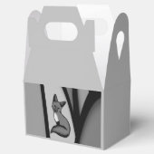 Ballotins Fox Design d'art moderne en argent (Ouvert)