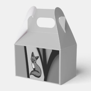 Ballotins Fox Design d'art moderne en argent