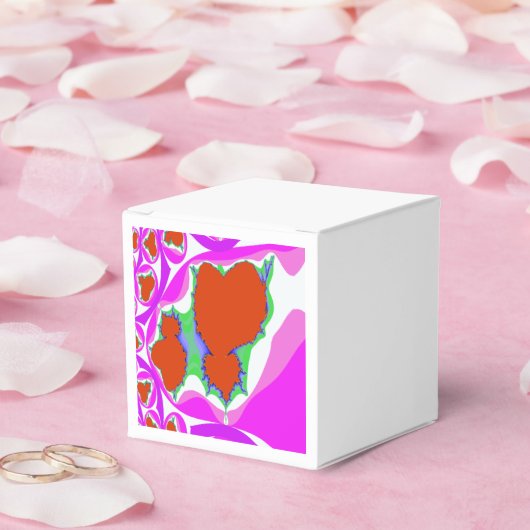 Ballotins Fractal Bleeding Heart Favor Box (Mariage)