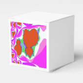 Ballotins Fractal Bleeding Heart Favor Box (Verso)