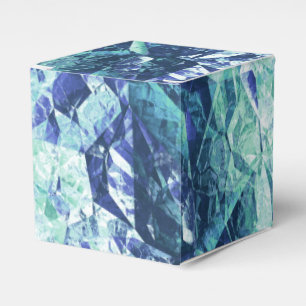 Ballotins fragments de souvenirs, en bleu et vert :