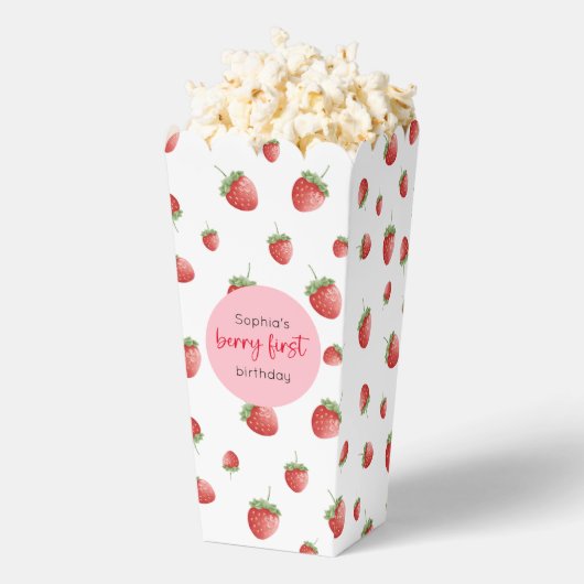 Ballotins fraise 1er anniversaire Berry 1er (Sauté)