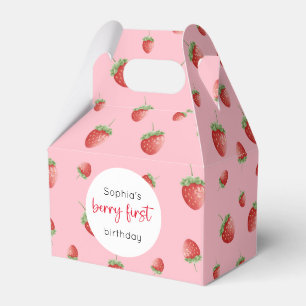 Ballotins fraise 1er anniversaire Berry 1er