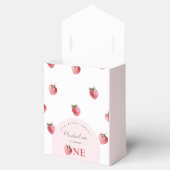 Ballotins Fraise 1er anniversaire Fête Favoriser Box (Ouvert)