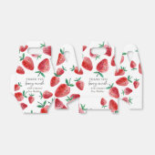Ballotins Fraise Anniversaire Merci Berry beaucoup sucré (Déplié)