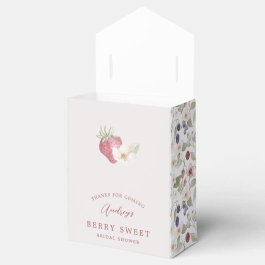 Ballotins Fraise Berry Fête des mariées douce Merci (Ouvert)