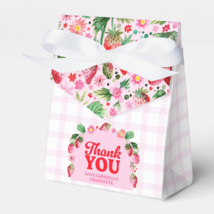 Ballotins Fraise Berry First Twins Joint Anniversaire