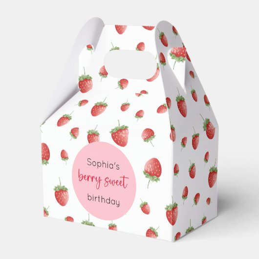 Ballotins Fraise Birthday Berry Sweet (Verso)