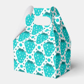 Ballotins Fraise Boy Premier anniversaire Merci de fête (Arrière)