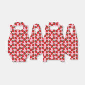 Ballotins Fraise Fête Anniversaire Thème Papier d'enveloppem (Déplié)