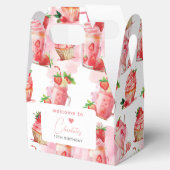 Ballotins Fraise Milkshake Anniversaire Bienvenue (Ouvert)