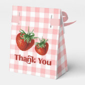 Ballotins Fraise rose Rouge Berry Baby shower sucré (Arrière)