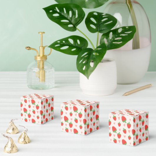 Ballotins Fraises et Coeurs doux Ballotin classique (Multiple)