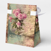 Ballotins francais chic, shabby chic, roses roses roses, flo (Arrière)
