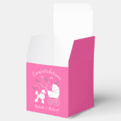 Ballotins Français Poodle Chien Baby shower Chien Chiot Rose (Ouvert)