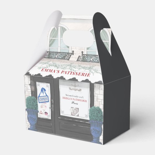 Ballotins French Bakery Café Patisserie Ballotin noir (Verso)