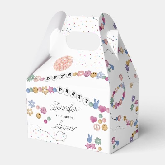 Ballotins Friendship Bracelet fille bijoux fête d'anniversai (Verso)