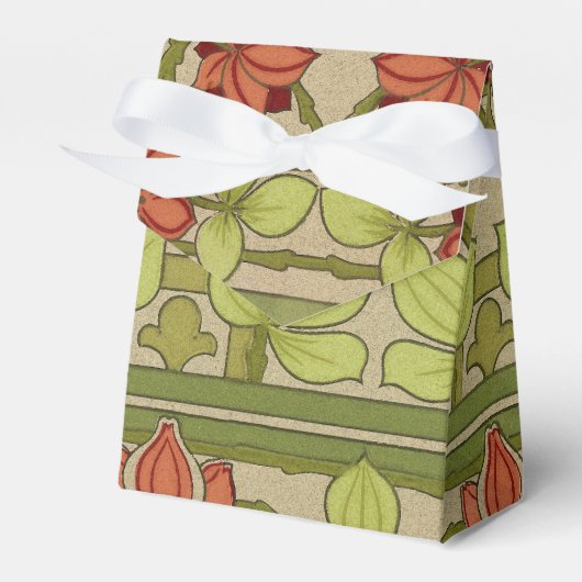 Ballotins Frieze Bordure Art Nouveau Floral (Verso)