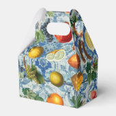 Ballotins Fruit d'été méditerranéen & Mosaïque Bleue Blanc F (Arrière)