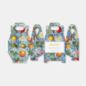 Ballotins Fruit d'été méditerranéen & Mosaïque Bleue Blanc F (Déplié)