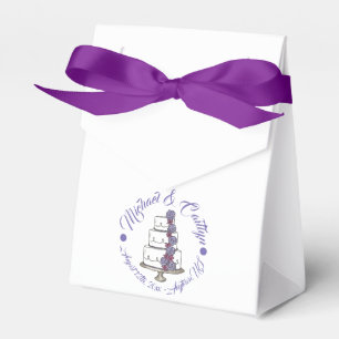 Ballotins Fruit Rose pourpre fleuri Mariage Favori