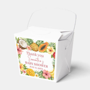 Ballotins Fruits Tropicaux Ananas Baby Shower Hawaïen