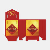 Ballotins FU chinois Luck lantern Cheval Année fête TenteFB0 (Déplié)