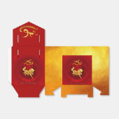 Ballotins FU chinois Luck lantern Cheval Année fête TenteFB0 (Déplié)