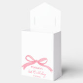 Ballotins Fuchsia Rubis Anniversaire Merci Nom (Ouvert)