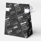 Ballotins Fun 55ème anniversaire fête Monogramme personnalis (Arrière)