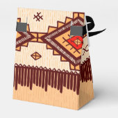 Ballotins Fun African Tribal motif boîte de préférence (Arrière)