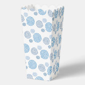Ballotins Fun and Fancy Blue Spirals Popcorn (Verso)