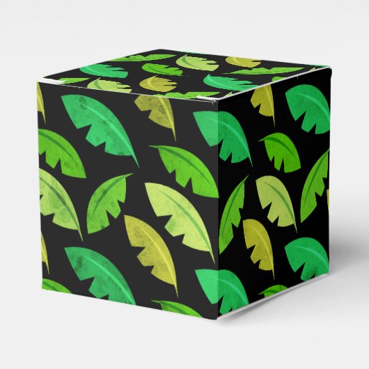 Ballotins Fun Banana Leaf Tropical Anniversaire Motif (Verso)