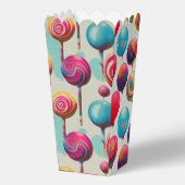 Ballotins Fun Coloré Lollipops Popcorn (Recto)