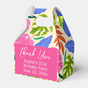 Ballotins Fun coloré merci gâter/faveur/boîtes cadeaux