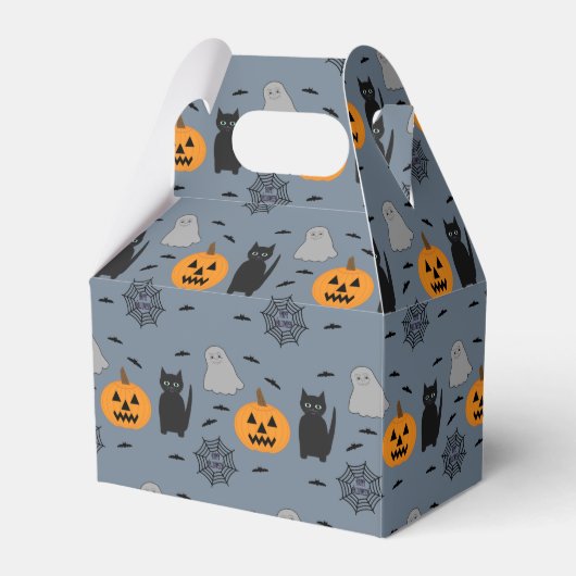Ballotins Fun et Fun Halloween Cat Ghost Citrouille Web (Verso)