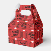 Ballotins Fun Movie ticket motif fête de faveur boîte (Arrière)