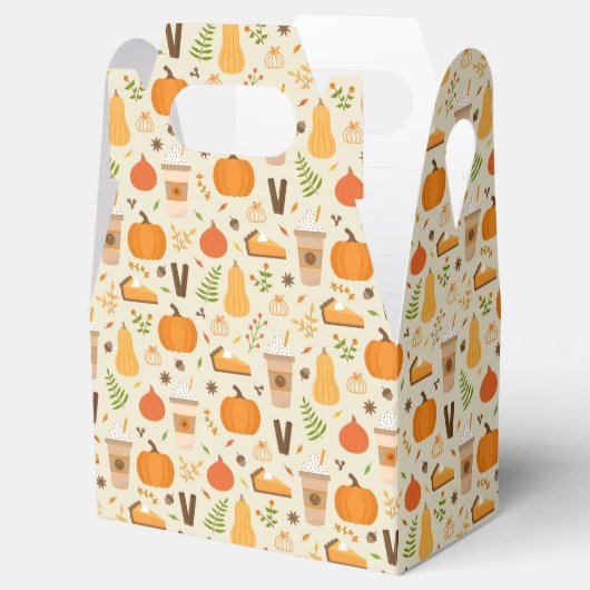 Ballotins Fun Orange Fall Motif (Ouvert)