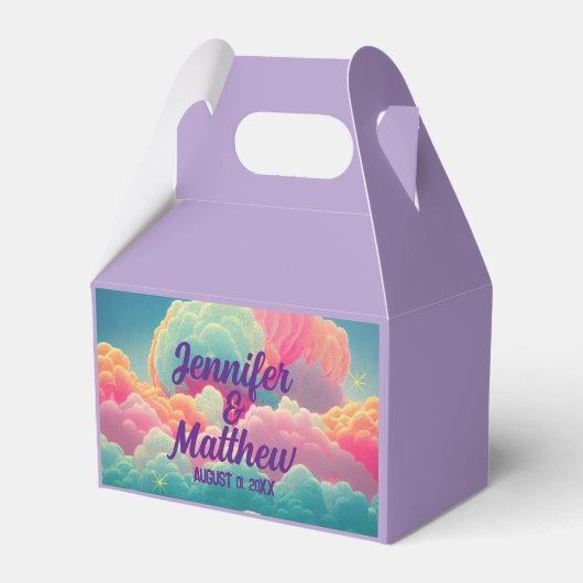 Ballotins Fun Pastel Cotton Candy Nuages (Arrière)