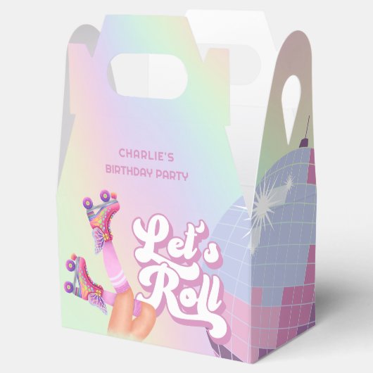Ballotins Fun Roll Fun Retro Roller Skating Girls Anniversai (Ouvert)
