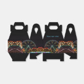 Ballotins Funfair Ferris Wheel at Night Custom Text (Déplié)