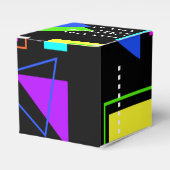 BALLOTINS FUNKY BRIGHT RETRO 80S MODE FORME CADEAU MOTIF (Verso)